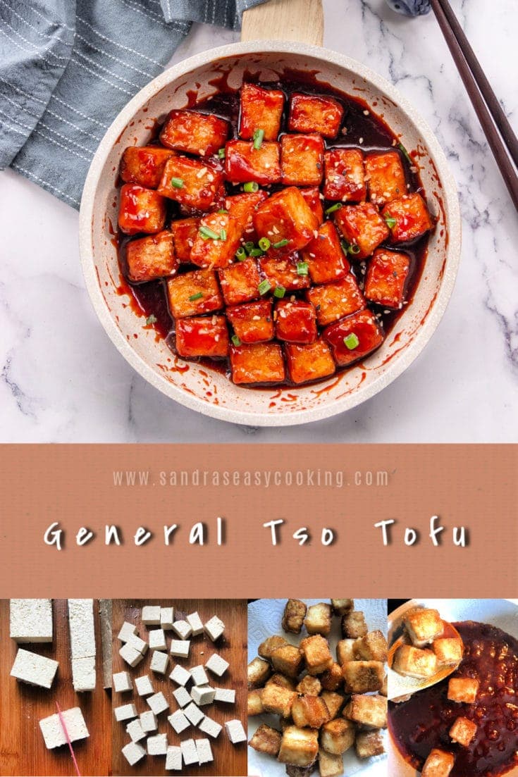 General Tso's Tofu Recipe Sandra's Easy Cooking Asian Inspired Recipes