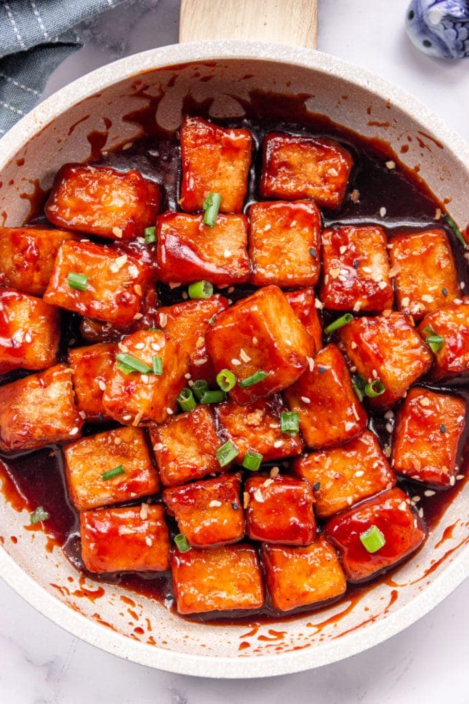 General Tso's Tofu Recipe Sandra's Easy Cooking Asian Inspired Recipes