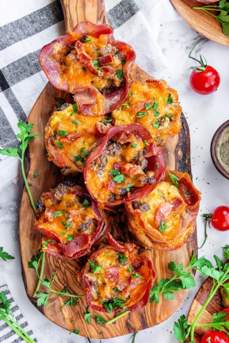 Meat Lovers Egg Muffins Sandra's Easy Cooking Breakfast and Brunch