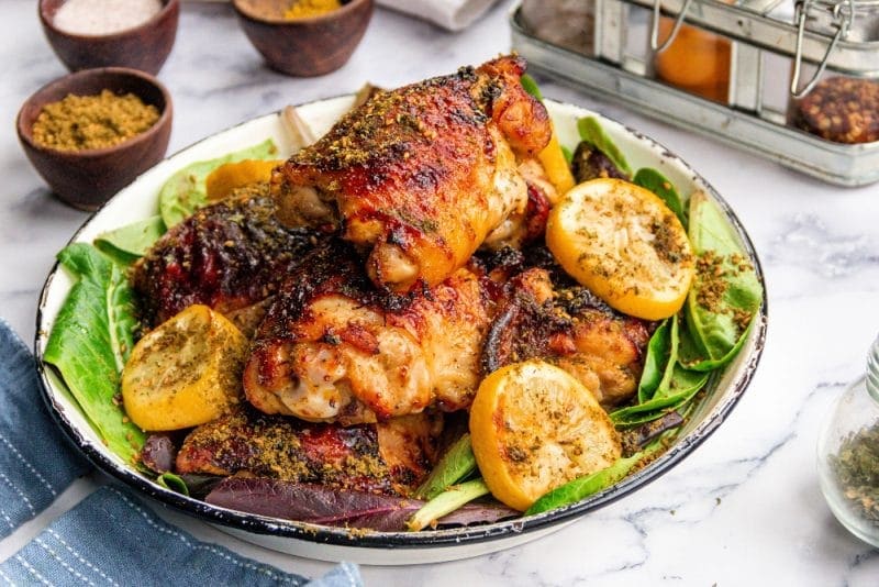 AirFryer Honey Mustard Chicken Thighs Recipe Sandra's Easy Cooking