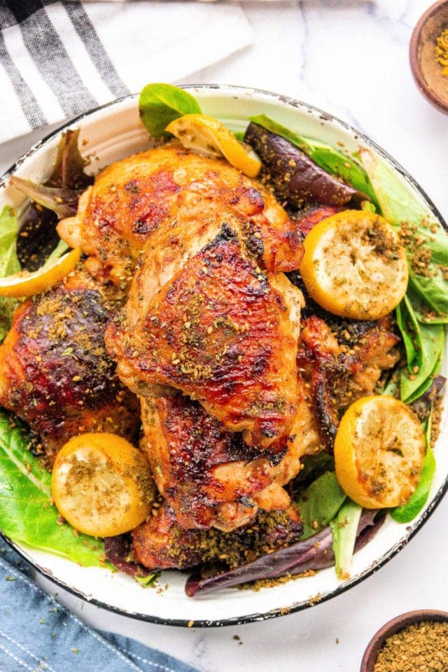 Air-Fryer Honey Mustard Chicken Thighs