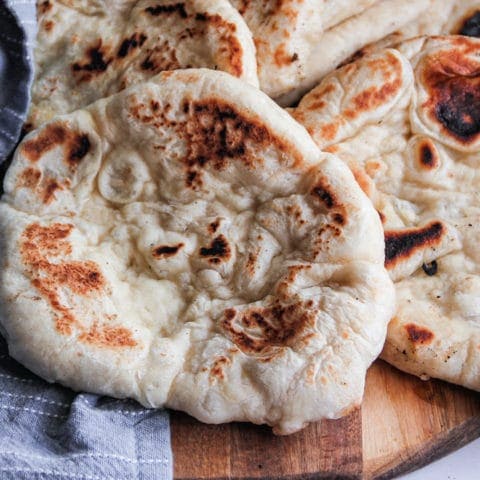 Homemade Naan