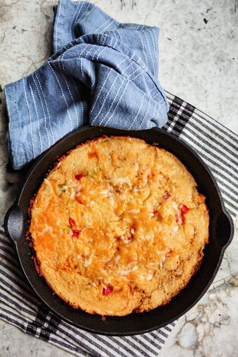 Skillet Jalapeno Cornbread Sandra's Easy Cooking Bread Recipes