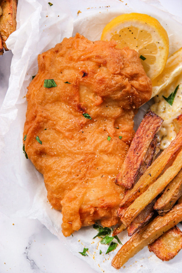 Classic Beer Battered Fried Fish