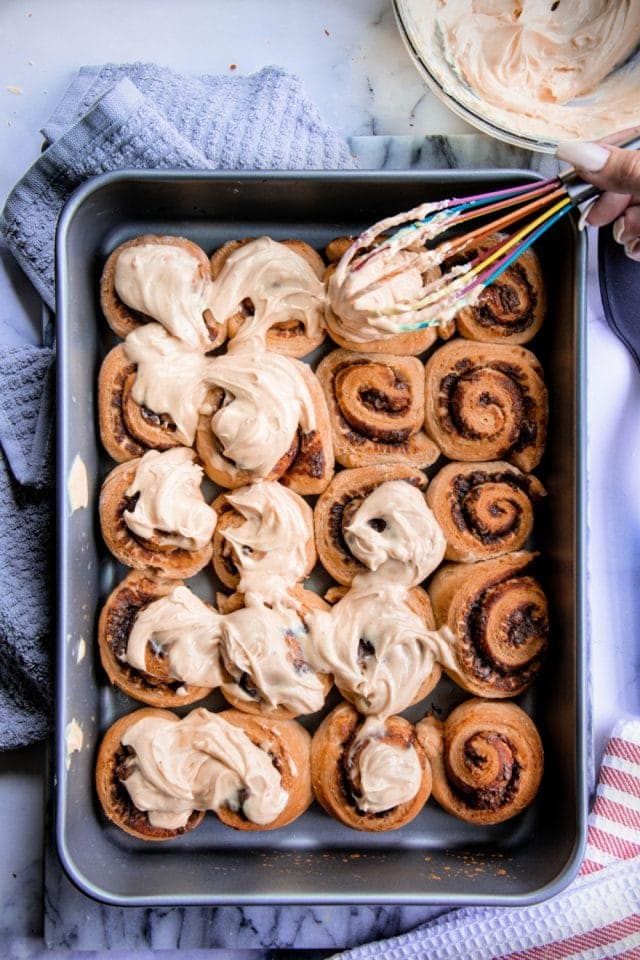 Holiday season baking