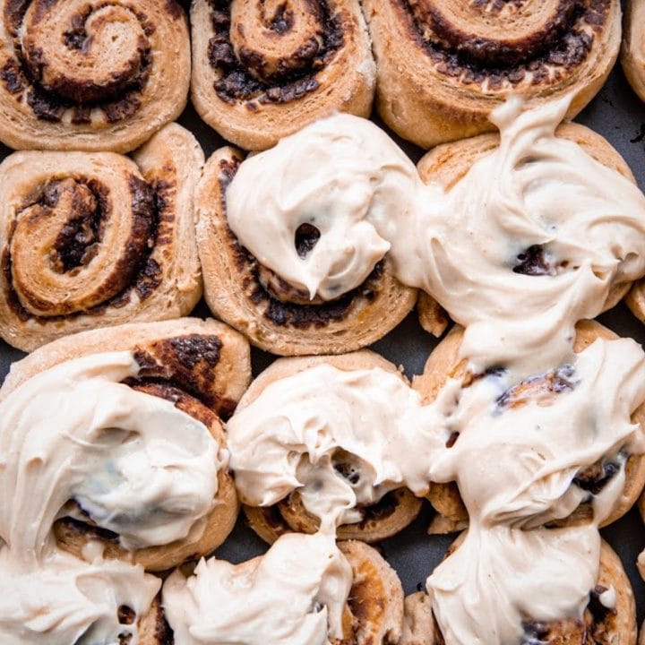 Peanut Butter and Chocolate Spread Rolls