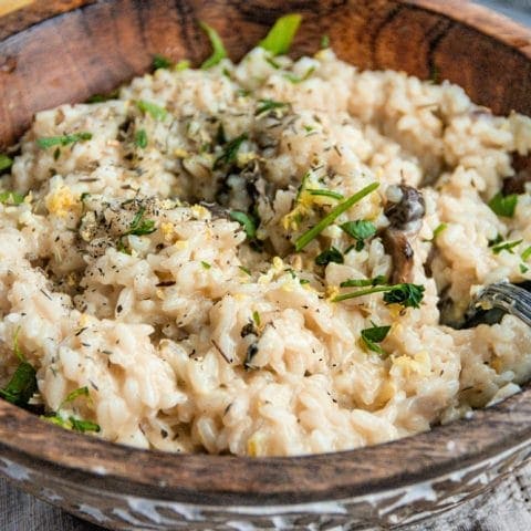 Mushroom Risotto