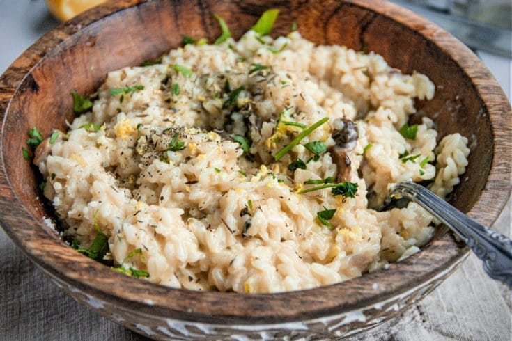 Mushroom Risotto