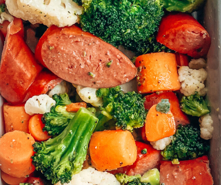 Roasted Vegetables with Sausage Recipe