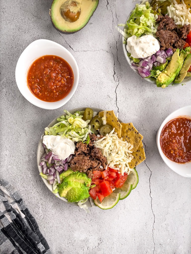 Taco Salad Bowl Sandra's Easy Cooking