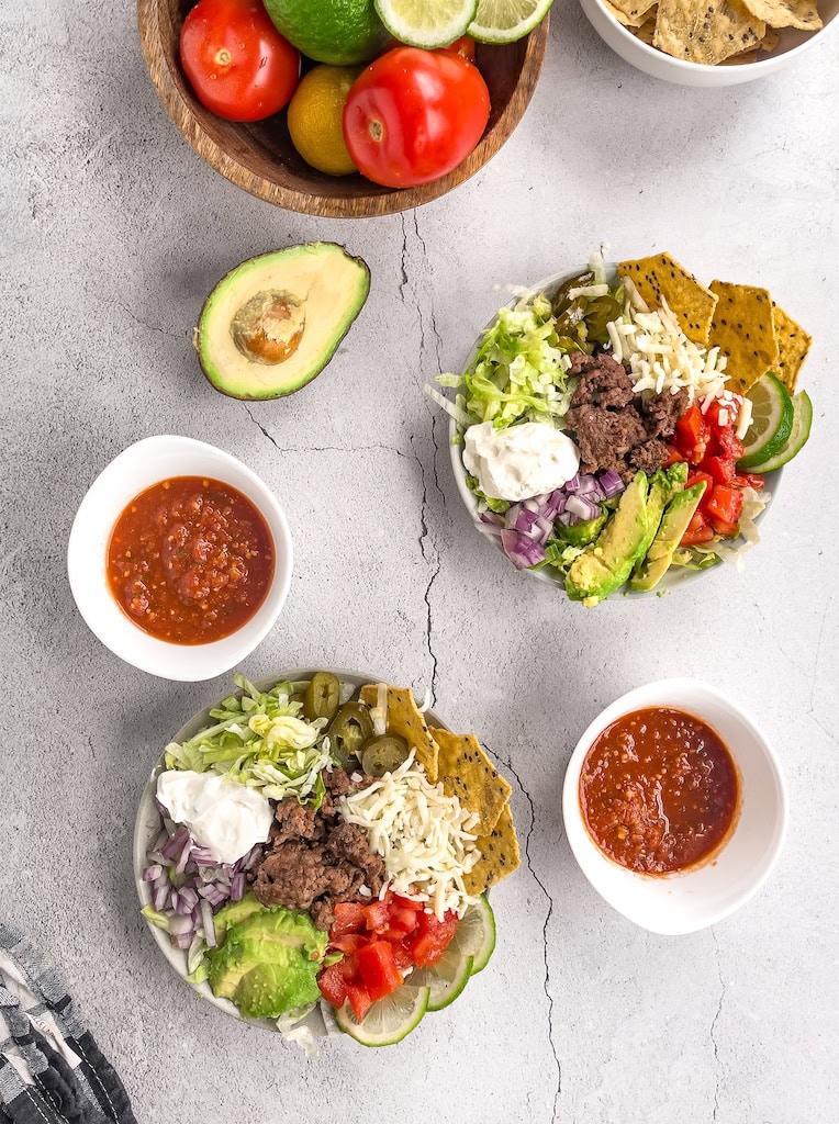 Taco Salad Bowl Sandra's Easy Cooking