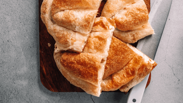 homemade cheese pastry