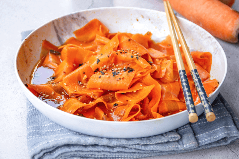 TikTok Carrot Salad Sandra's Easy Cooking