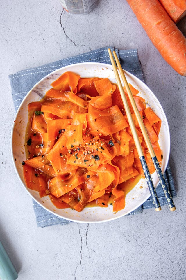 TikTok Carrot Salad Sandra's Easy Cooking