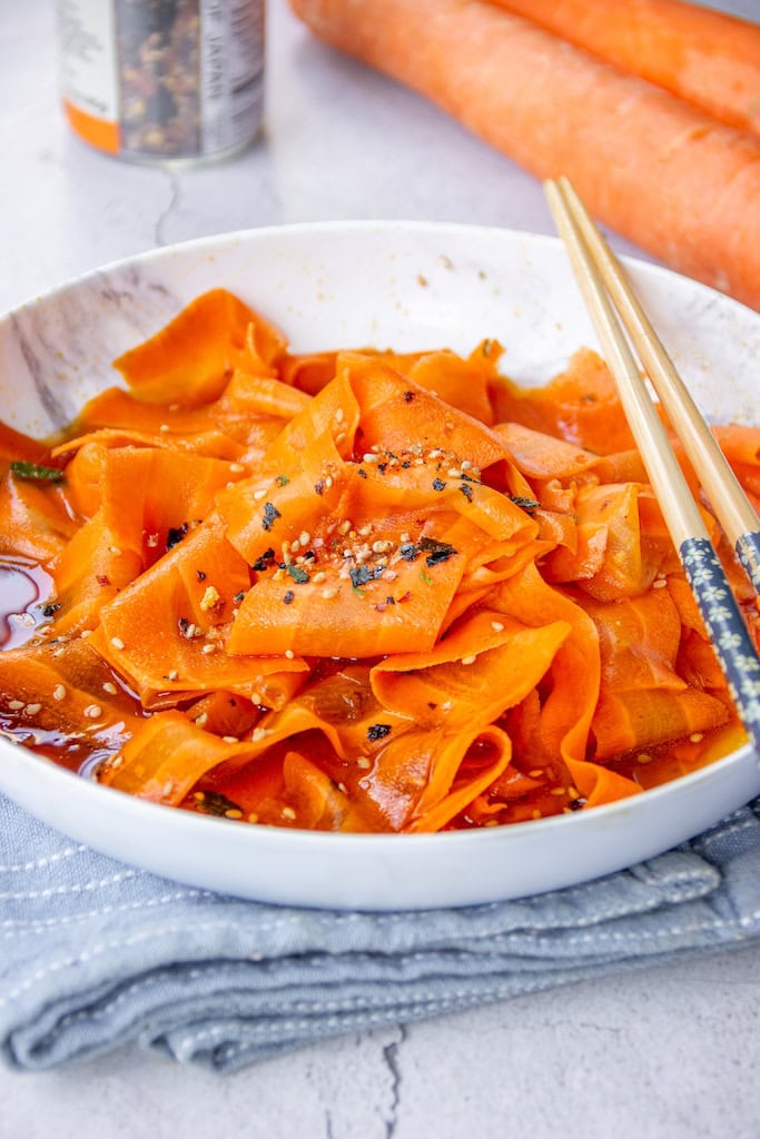 TikTok Carrot Salad Sandra's Easy Cooking