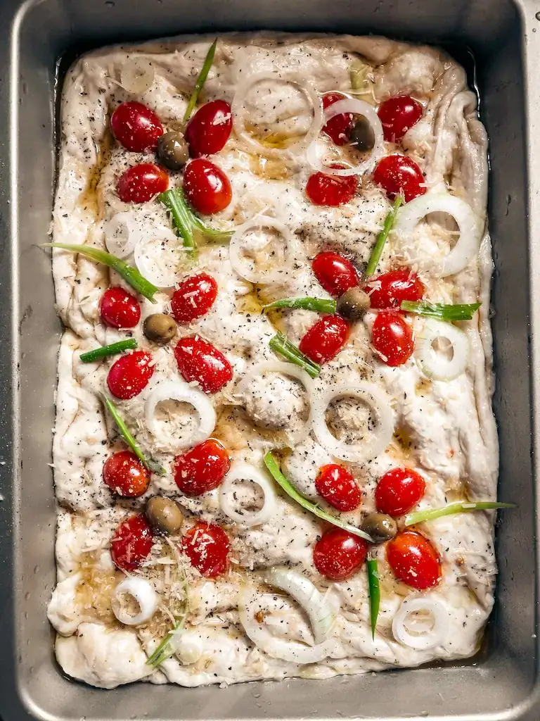 Simple Focaccia Sandra s Easy Cooking BREAD
